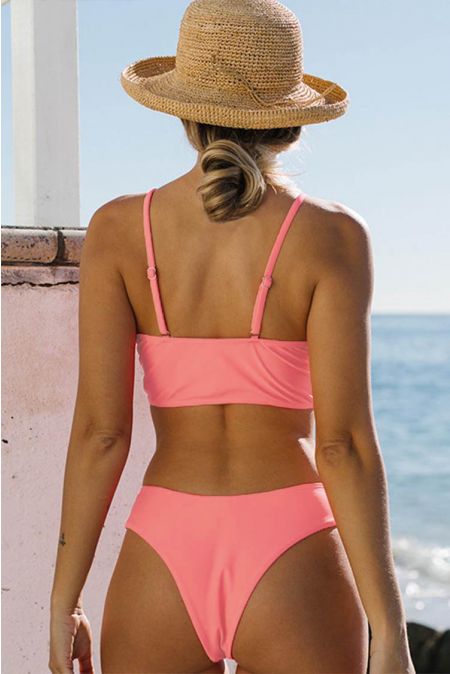 Kamoni Solid Color Bikini