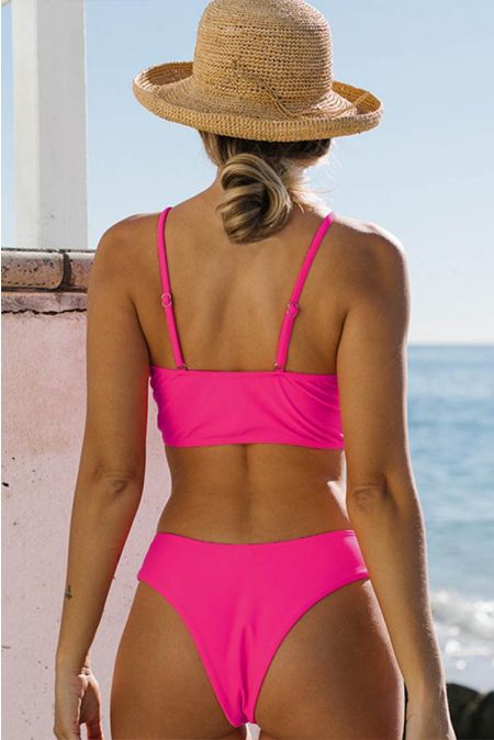 Kamoni Solid Color Bikini