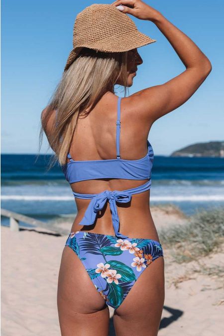 Kamoni Tropical Print Bikini