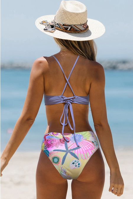 Kamoni Shell Print Bikini