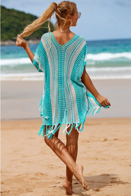 Kamoni Hollow Out Crochet Cover Up