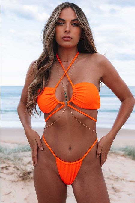 Kamoni Orange Micro Bikini