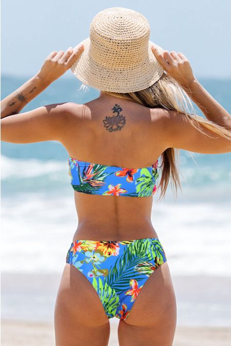 Kamoni Tropical Print Bikini