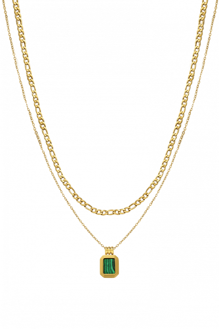 Kamoni Double Layered Necklace